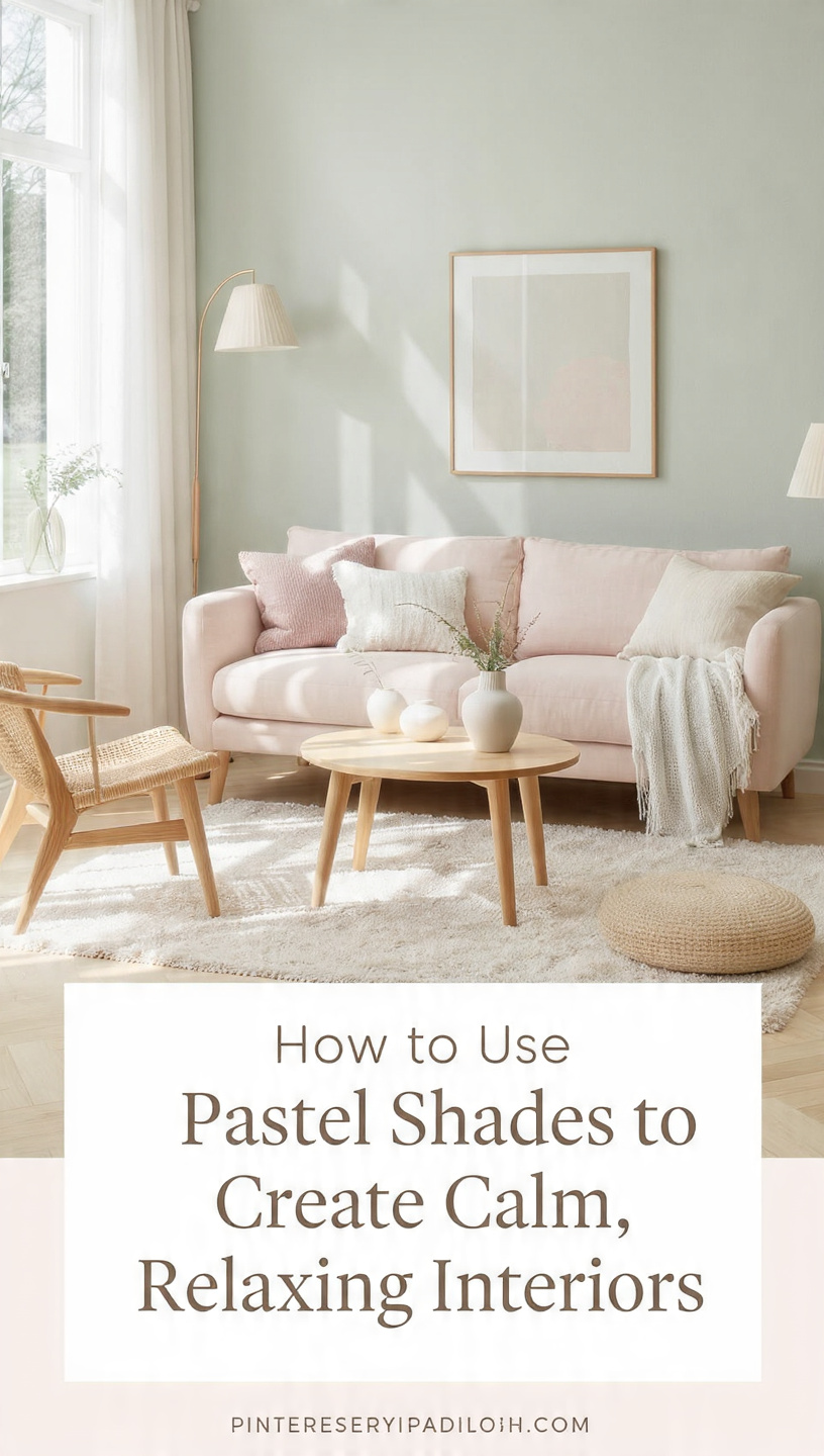 How to Use Pastel Shades to Create Calm, Relaxing Interiors