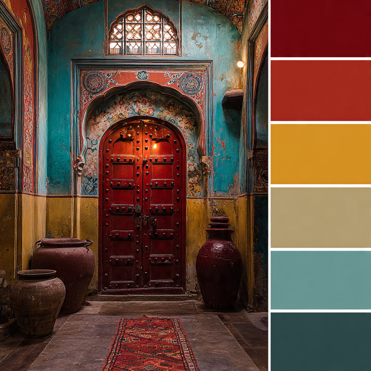 Paint Colors Inspired by Pakistani Culture and Heritage