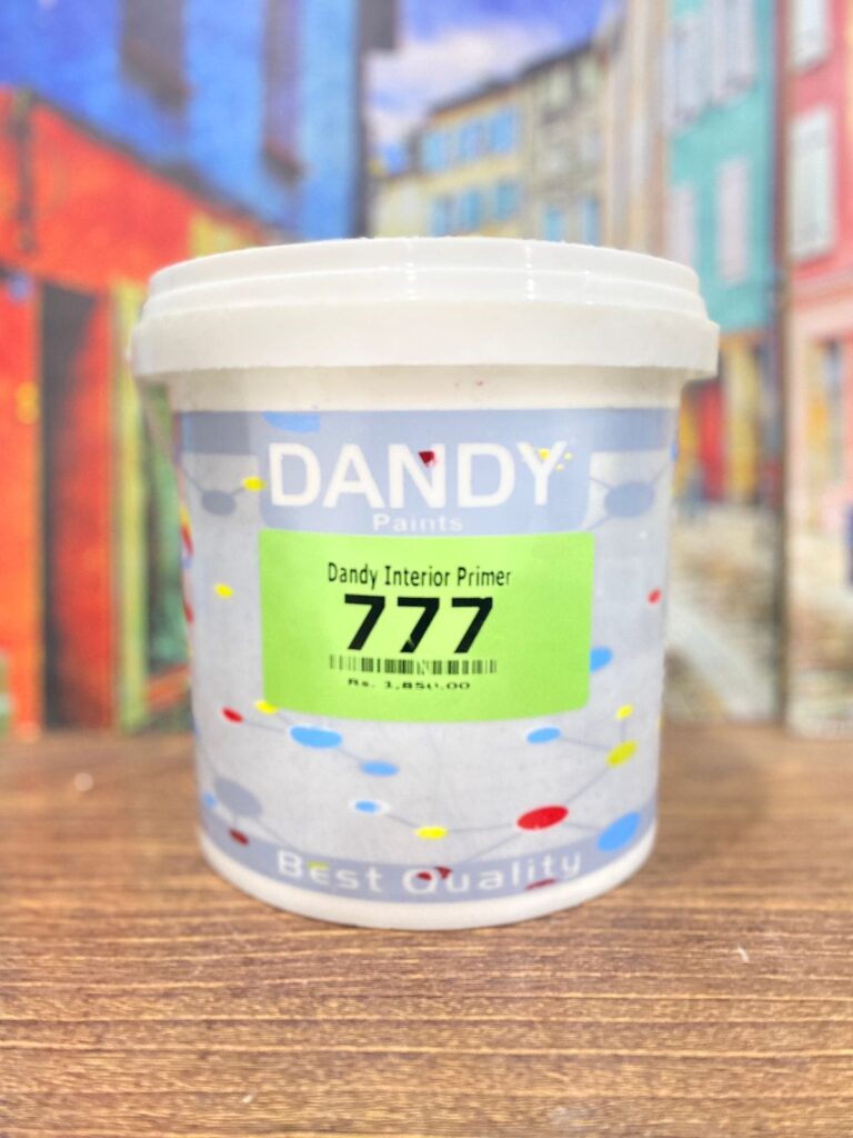 Dandy Interior Primer 777 can – High-quality interior wall primer for smooth and durable painting finish