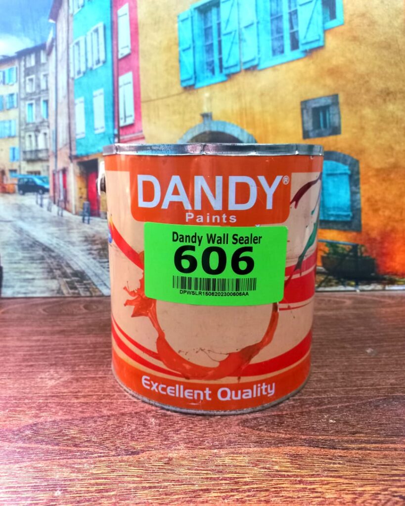Dandy Wall Sealer 606 can – High-quality wall sealer for smooth, stain-free interior and exterior surfaces