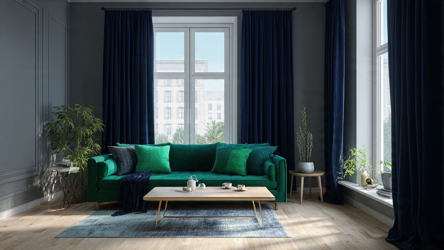 Best Paint Color Combinations for Curtains and Upholstery