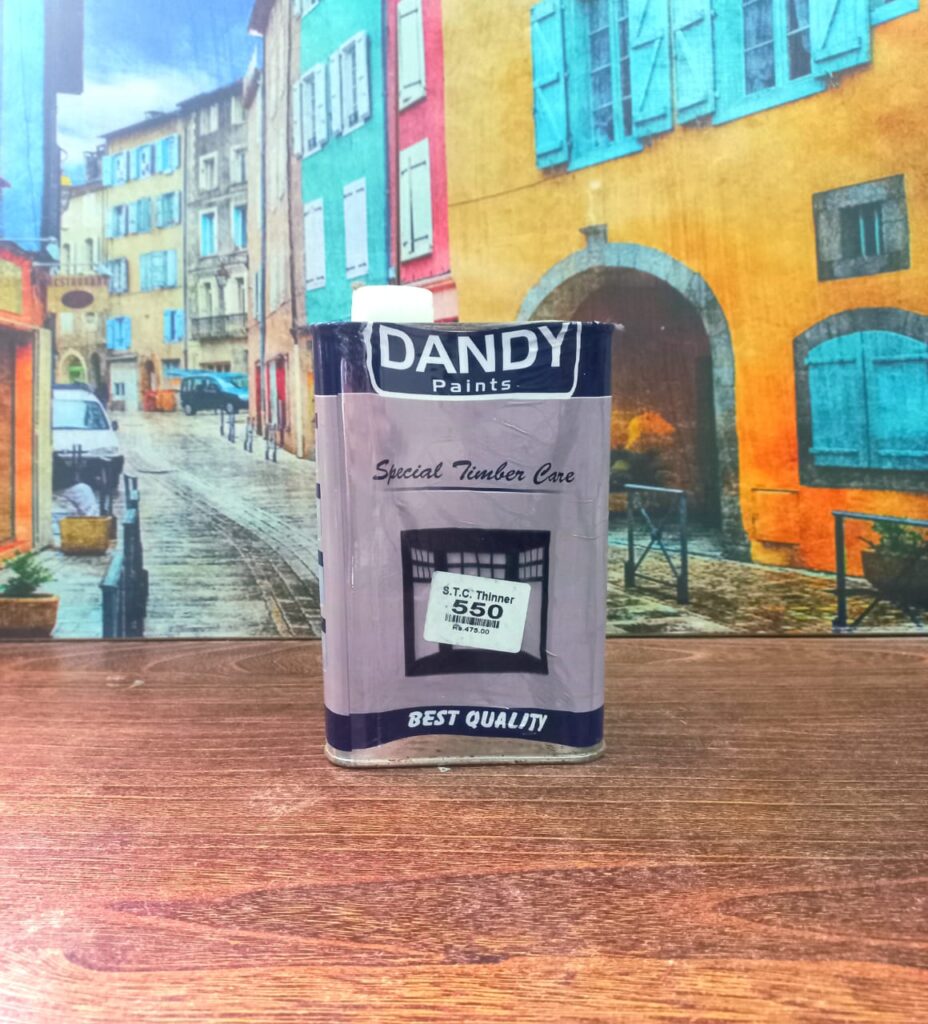 Special Timber Care Thinner 550 can – Solvent for thinning varnishes and timber care coatings for smooth application