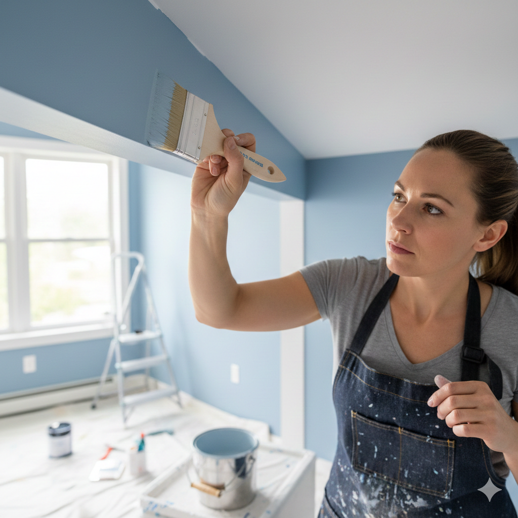 Mastering the “Cut-In”: Professional Secrets to Painting Perfect Edges Without Tape