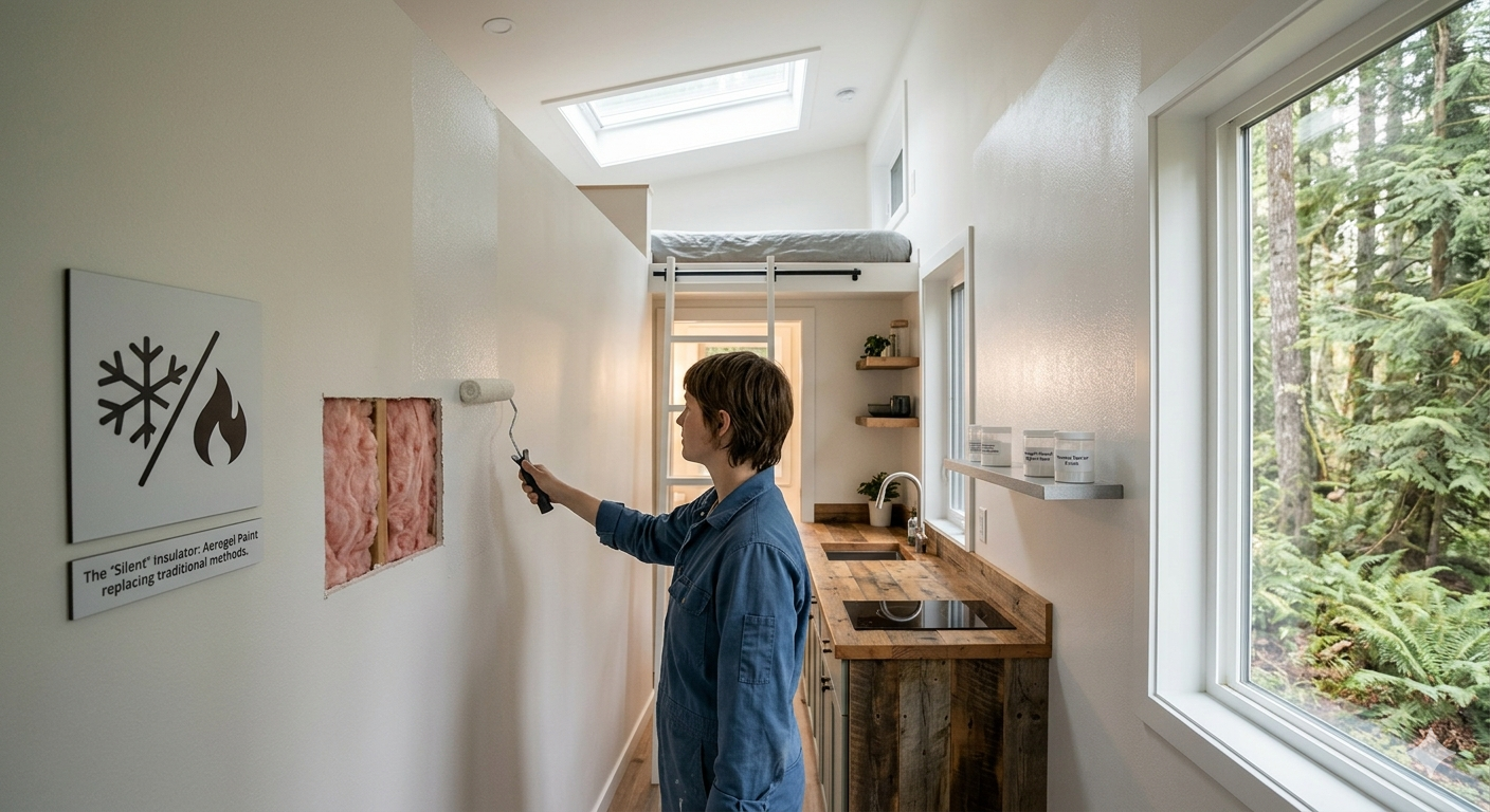 The “Silent” Insulator: How Aerogel-Infused Paints are Replacing Traditional Insulation in Tiny Homes